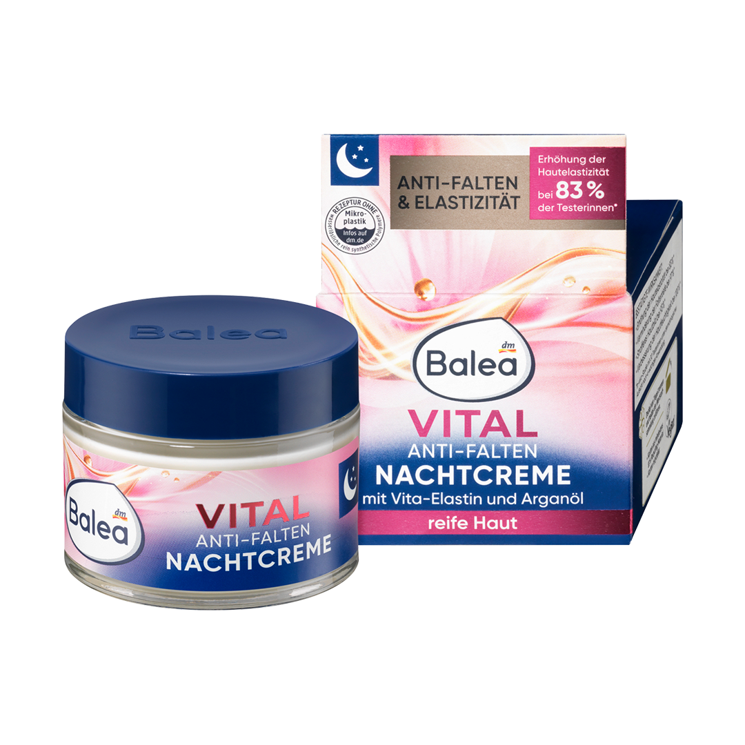 Balea Night Cream VITAL, 50 ml European B2B
